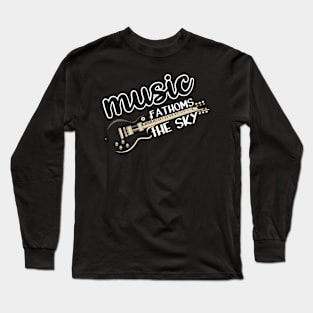 Music makes me cry Long Sleeve T-Shirt